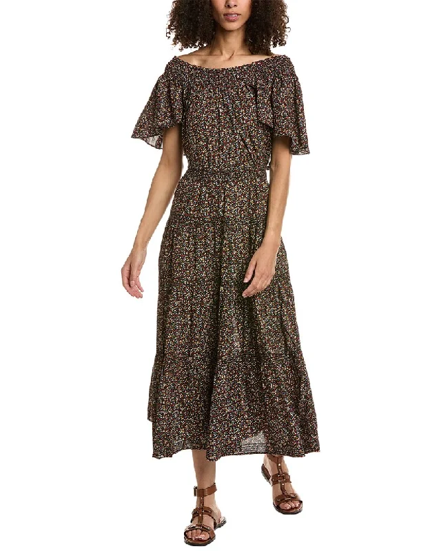 Women's Apparel Graceful Cut THE GREAT The Creek Maxi Dress