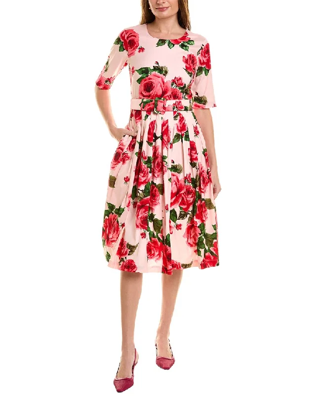 Women's Elegant Clothing Sets Casual Elegance Samantha Sung Florence Midi Dress