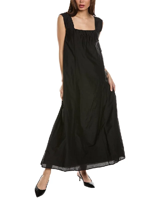 Charming Women's Holiday Apparel Mid - Week Surprise Merlette Rossetti Silk-Blend Maxi Dress