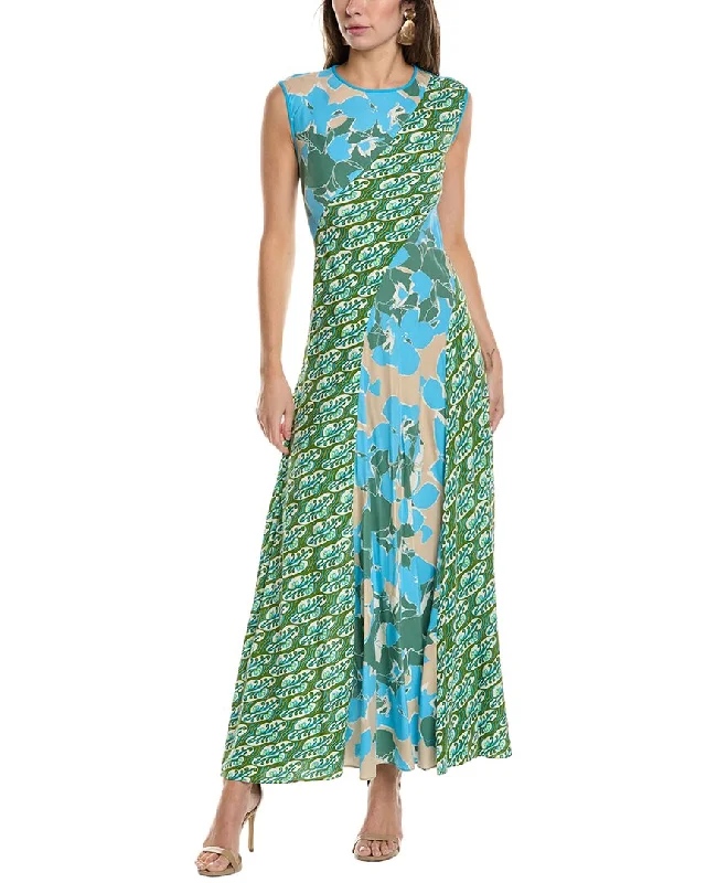 Women's Contemporary Apparel Minimalist Chic Diane von Furstenberg Cory Maxi Dress