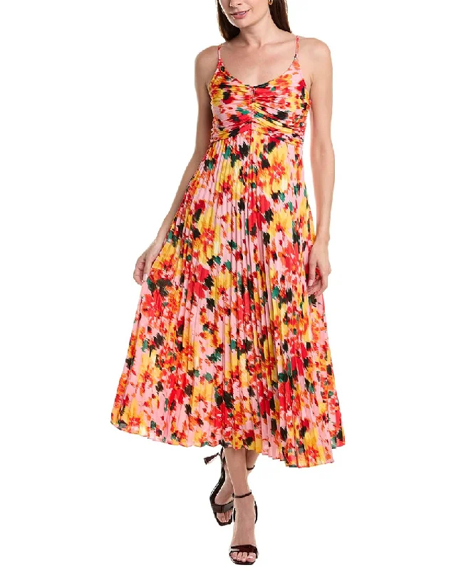 Women's Holiday Apparel Flowy Fabric Nanette by Nanette Lepore Chiffon Maxi Dress