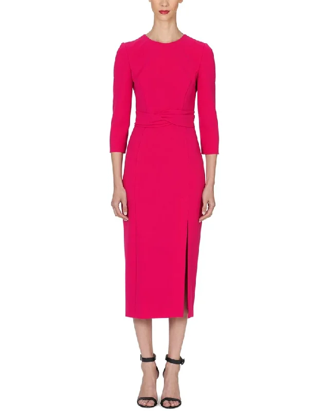 Sustainable Women's Apparel Contemporary Chic Carolina Herrera Midi Dress