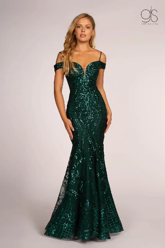 Women's Evening Attire Huge Savings on Parisian Styles Prom Long Off Shoulder Mermaid Evening Dress