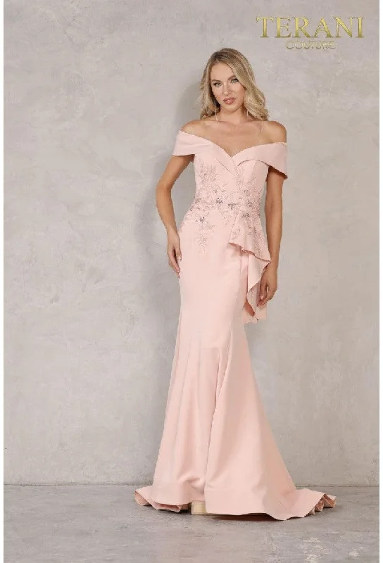 Women's Casual Clothing For Lounging Limited - Time Bundle Terani Couture 1911M9339 Blush S Sale