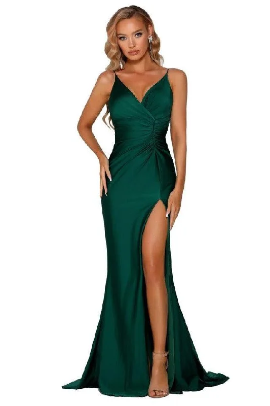 Women's Seasonal Clothes Effortless Comfort Portia & Scarlett PS6322 Gown - Emerald