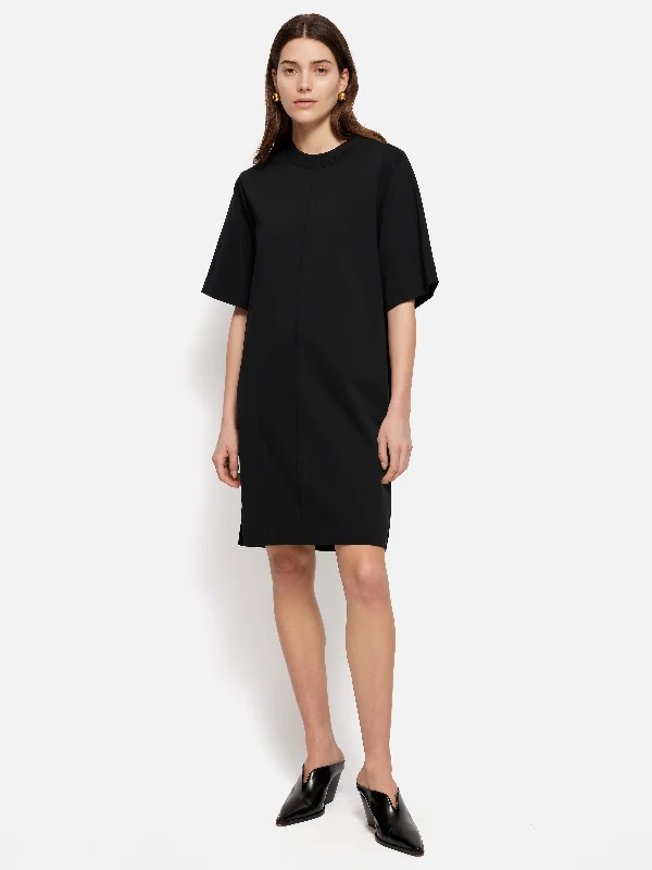 Women's Clothing Outfit Set Limited Quantities Cotton Riley T-Shirt Dress | Black