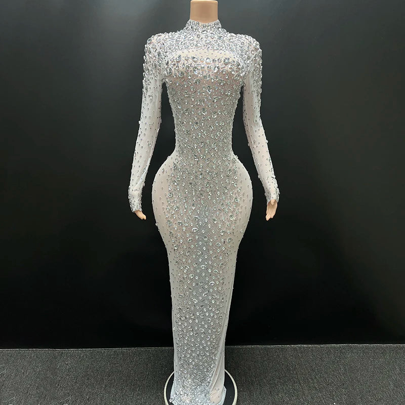 Women's Elegant Clothes Soft Textures NOVANCE Y2222-M women dress dropshipping 2024 prom dresses elegant long bodycon dress sexy rhinestone for party